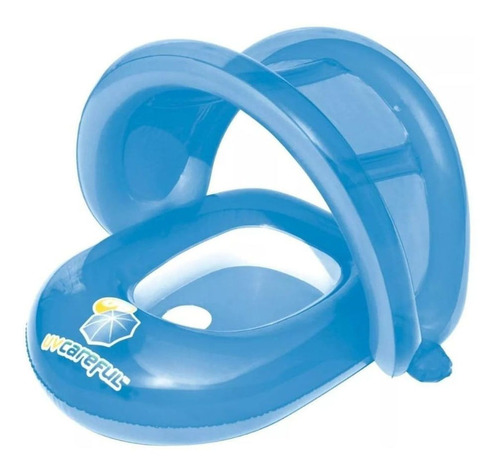 Inflable Baby Asiento Con Filtro Uv 80 X 85 Cm. Azul