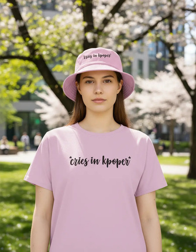 Playera K Pop Combo Con Bucket Cries In Kpoper