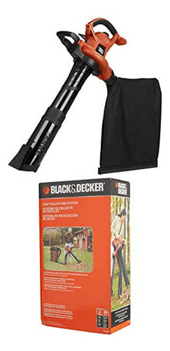 Soplador De Hojas Eléctrico 3 En 1 Black+decker Con Sistema 