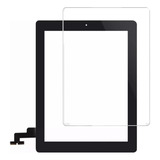Cristal Táctil Para iPad 2 A1395 A1396 A1397 Negro
