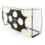 12' X 6' Soccer Goal Target Nets With Highlighted Scoring Zo