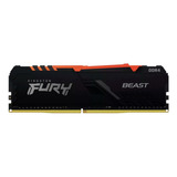 Memoria Ram Kingston Fury Beast Rgb Ddr4, 3200mhz, 32gb