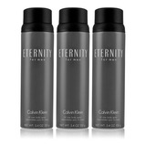 Calvin Klein Eternity Fragancia Para Hombre 152g 3pk