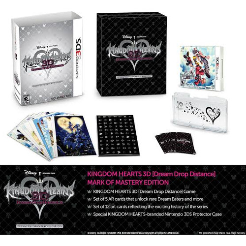 Kingdom Hearts Dream Drop Distance Mark Of Mastery Edition