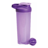 Vaso Shaker Mezclador Bebidas Proteína Batidos 700ml Morado