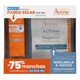 Avene Kit Fluido Solar 50 Ml + Mascarilla A-oxitive 18 Ml