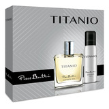 Set Perfume Titanio Edt + Desodorante Piero Butti