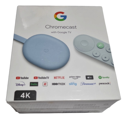 Google Chromecast Con Google Tv 4k Hdr Control De Voz Sky