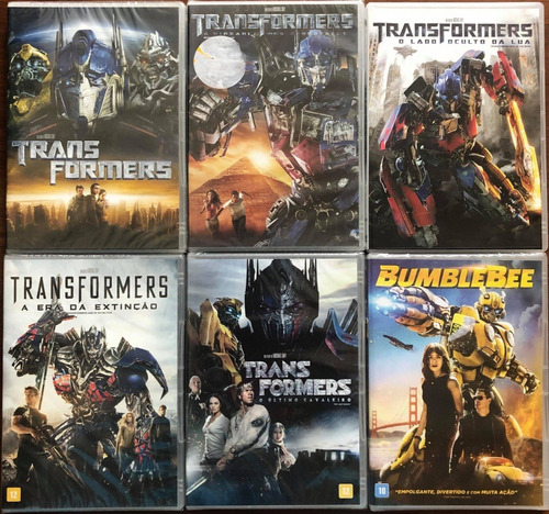 Dvd Coleçao Transformers + Bumblebee(novo Original Lacrado) 