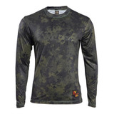 Camisa Caça Caçador Camuflada Uv 50 Várias Estampas