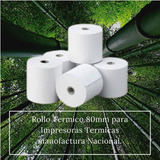 Rollo Termico 80 X 68 Para Impresoras Termicas X 10 Un.