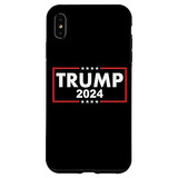 Funda Para iPhone XS Max Donald Trump 2024 For President -02