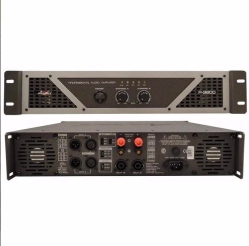 Amplificador 3600w Rms Apogee P3600 Potencia 2 Ohms 