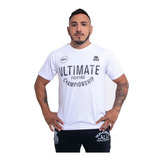 Remera De Algodon Bronx Ultimate Championship: Color Blanco