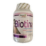 Biotina Cabello Y Uñas X100 Capsulas Suplemento Natural