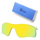 Lente Polarizada P/ Oakley Radarlock Path Oo9181 Amarela 24k