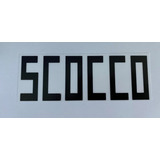 Nombre Scocco Negro River Plate Plastisol 2018