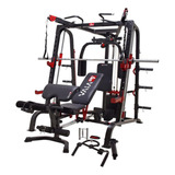 Gimnasio Fitness Smith Multifuncional + Banca Y Accesorios