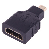 Micro Hdmi Male To Hdmi Female Adapter (gold Plated)