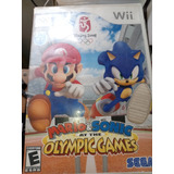 Juego Wii Mario Sonic Olympic Games 