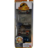 Matchbox Jurassic Park World Dominion 5 Pack Jeep Dinossauro