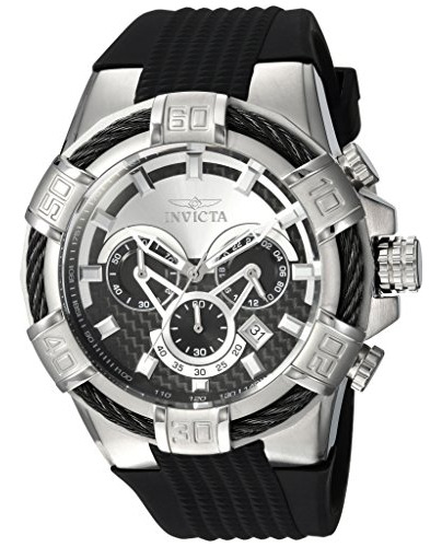 Invicta 24691 Bolt Reloj Negro De Cuarzo Con Pantalla Analóg