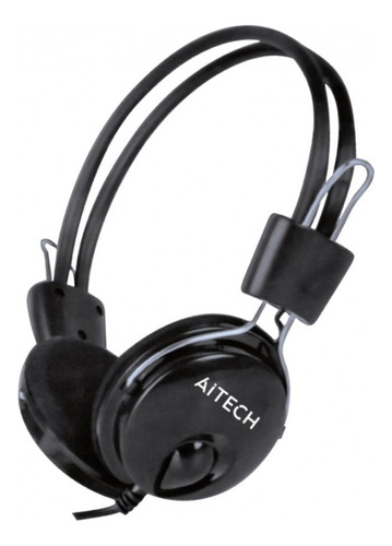 Auricular Aitech Ai-jd808 Manos Libres Con Cable Color Negro