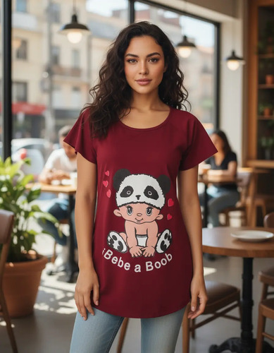 Blusón Maternidad Panda