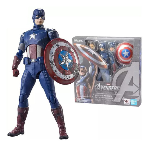 Capitao America - Battle Of New York - Infinity Saga Bandai