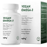 Suplemento Vegano Omega 3 - Base Vegetal Dha Y Ácidos Grasos