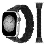 Minyee Compatible Con Apple Watch Band Trenzada De 1.496 i.