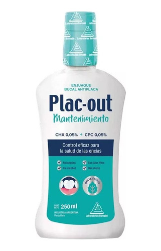 Plac-out Mantenimiento Enjuague Bucal 250 Ml