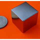 Imán Neodimio N42 1puLG Cubo, Extra Fuerte, Rare Earth By