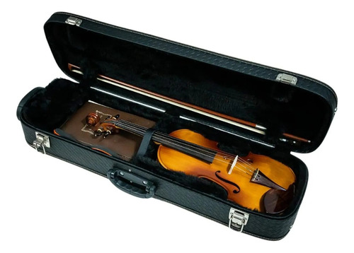 Estojo Case Violino Premium Preto Comporta Hinario Ccb