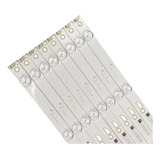 8 Tiras Con 5 Leds Tcl Modelo: 49d1600 