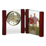 Howard Miller Alex Portrait Reloj De Mesa - Madera Con Bisag