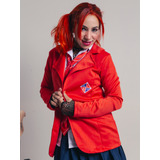 Blazer Tradicional Rbd Rebelde Elite Way Vermelho + Presente