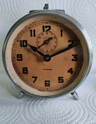 Reloj Despertador Antiguo Casa Escasany. Circa 1930.