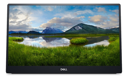 Monitor Portátil Dell P1424h Led 14  Full Hd 60hz Usb-c Gris