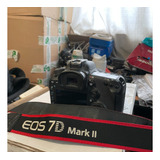  Canon Eos 7d Mark Ii Dslr Color  Negro + 18-55mm