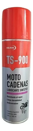 Lubricante Cadena Moto Bici Silisol Ts-900 Sintetico