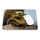 Mouse Pad Baby Yoda The Mandalorian