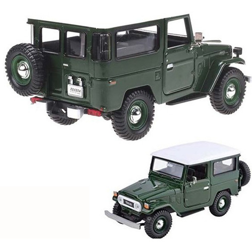 Auto Toyota Fj40 Modelo A Escala 1/24