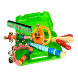 Kit De Percusión Infantil Instrumentos Musical X 6 Didactico