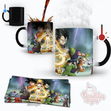 Taza Mágica Goku Saiyajin Dragon Ball Z Super  Regalo Mod 10