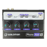 Amplificador Fone De Ouvido Waldman Ph-8 Phonehub 8 Canais