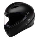  Casco Cerrado Ls2 Streetfighter Solid Negro Mate