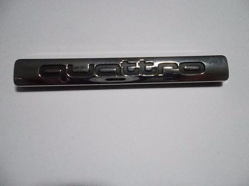 Emblema Cromado Quattro Parrilla Audi  Exc/est Original