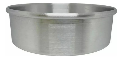 Molde Aluminio 18 Cm Redondo Para Pan Pastel, Gelatina, Flan