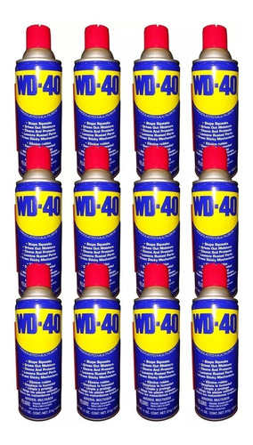 Aceite Lubricante Limpiador Multiuso Wd40 Pack X 12